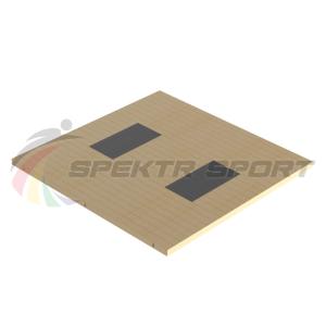 Купить Помост тяжелоатлетический 3х3х0,1м, рез. амортизаторы 1х0,5х0,04м в Уфе 