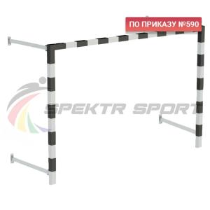 Купить Ворота мини-футбольные складные без сетки 2х3х0,5 м. (к-кт) в Уфе 