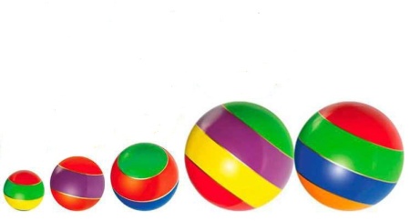 Купить Мячи резиновые (комплект из 5 мячей различного диаметра) в Уфе 