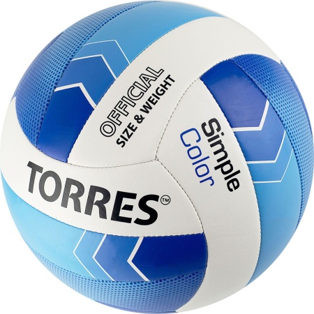 Купить Мяч волейбольный Torres Simple Color любительский р.5 в Уфе 